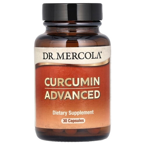 Dr Mercola Curcumin Advanced 30 Capsules 500 Mg Per Capsule product image