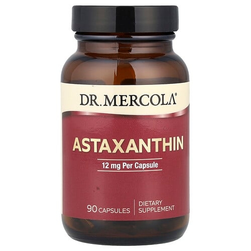 Dr Mercola Astaxanthin 12 Mg 90 Capsules product image