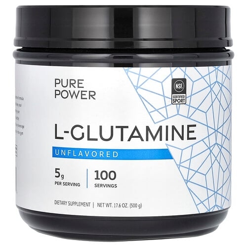 Dr Mercola Pure Power L Glutamine Unflavored 17 6 Oz 500 G product image