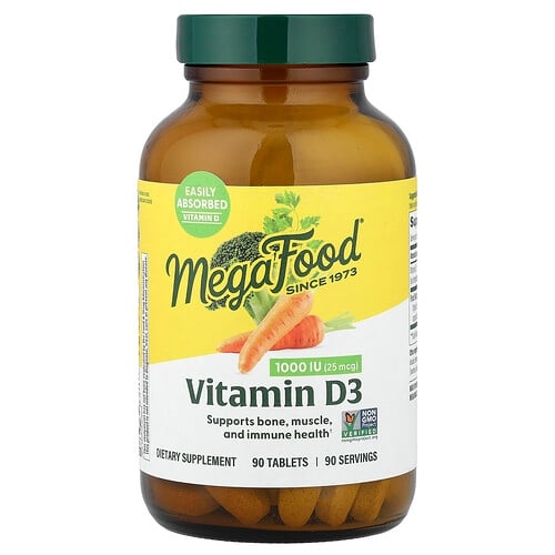 Megafood Vitamin D3 90 Tablets product image