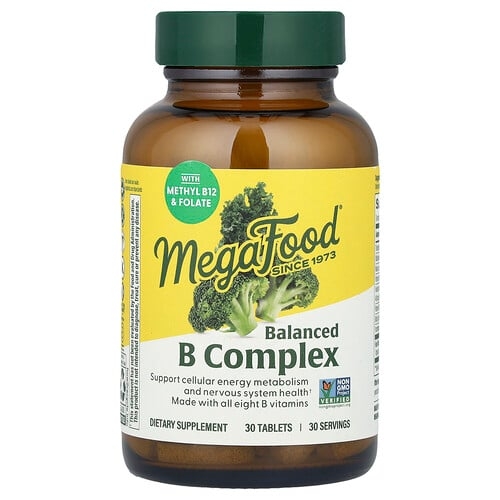 Megafood Balanced B Complex 30 Tablets product image