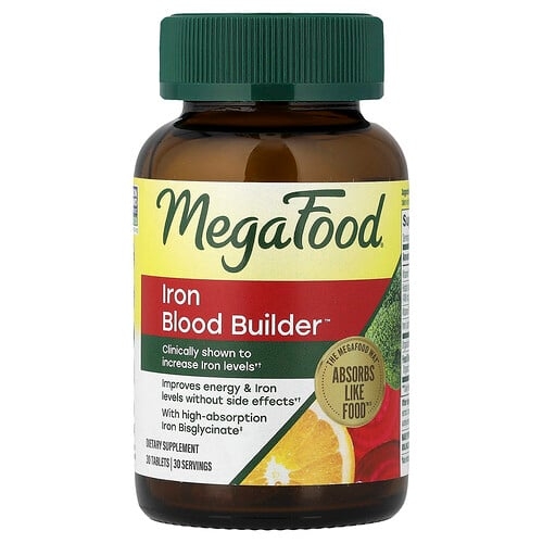 Megafood Iron Blood Builder 30 Tablets product image