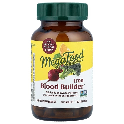 Megafood Blood Builder Iron 60 Tablets product image