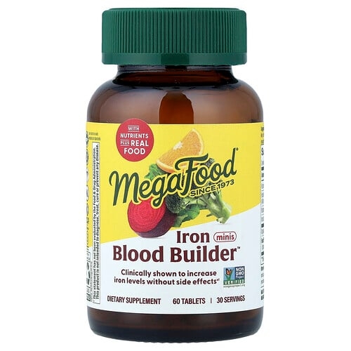 Megafood Blood Builder Minis Iron 60 Tablets product image