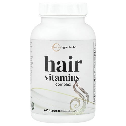Micro Ingredients Hair Vitamins Complex 240 Capsules product image