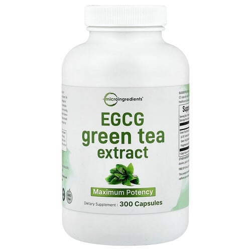 Micro Ingredients Egcg Green Tea Extract 300 Capsules 225 Mg Per Capsule product image