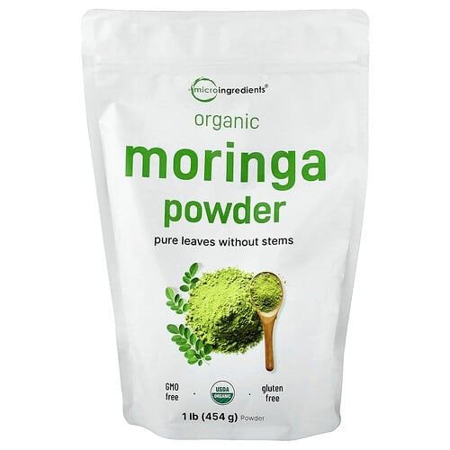 Micro Ingredients Organic Moringa Powder 1 Lb 454 G product image
