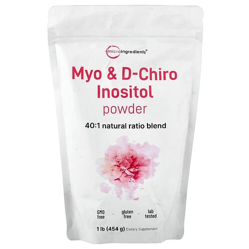Micro Ingredients Myo D Chiro Inositol Powder 1 Lb 454 G product image