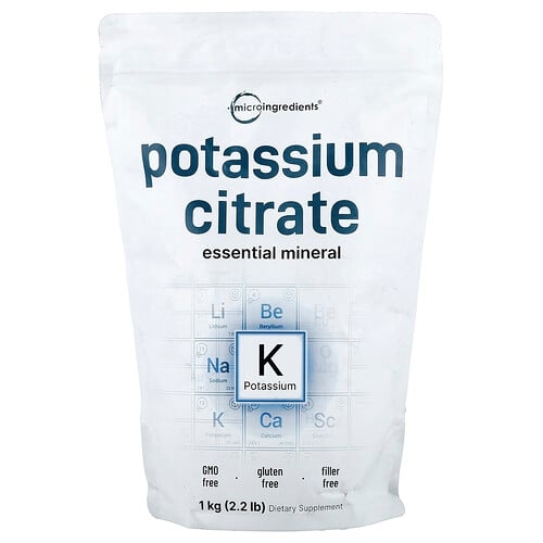 Micro Ingredients Potassium Citrate 2 2 Lb 1 Kg product image