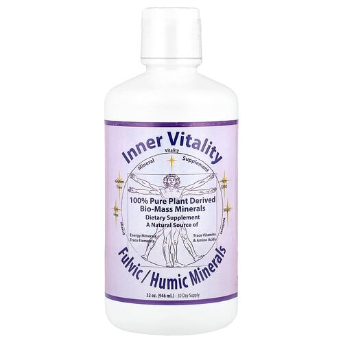 Morningstar Minerals Inner Vitality Fulvic Humic Minerals 32 Oz 946 Ml product image
