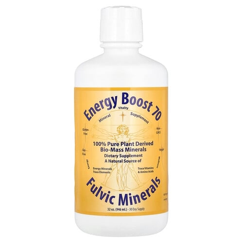 Morningstar Minerals Energy Boost 70 Fulvic Minerals 32 Oz 946 Ml product image