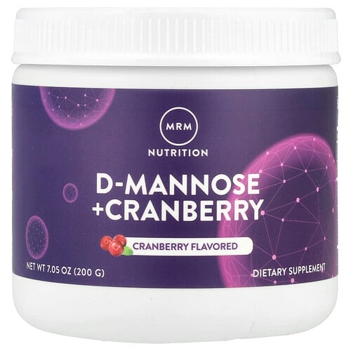 Mrm Nutrition D Mannose Cranberry Cranberry 7 05 Oz 200 G product image