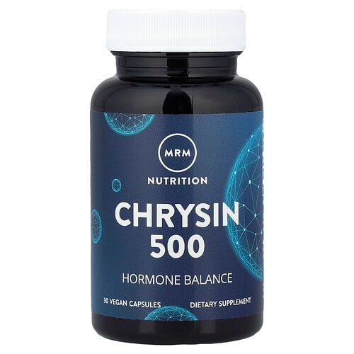 Mrm Nutrition Chrysin 500 30 Vegan Capsules 500 Mg Per Capsule product image