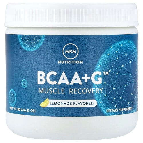 Mrm Nutrition Bcaa G Muscle Recovery Lemonade 6 35 Oz 180 G product image