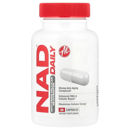 Metabolic Nutrition Nad Daily Anti Aging Cellular Rejuvenator 30 Capsules product image