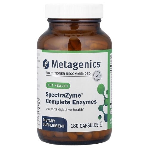 Metagenics Spectrazyme Complete Enzymes 180 Capsules product image
