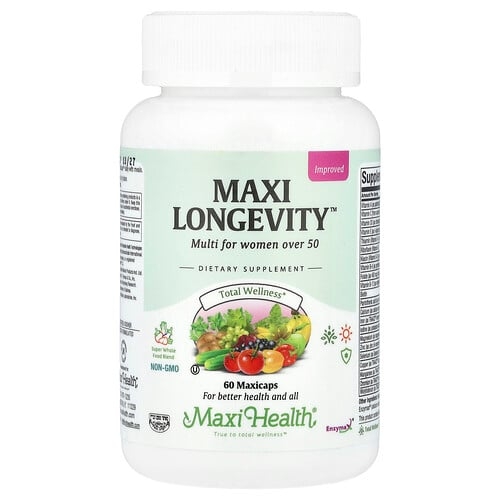 Maxi Health Maxi Longevity Multi For Women Over 50 60 Maxicaps product image