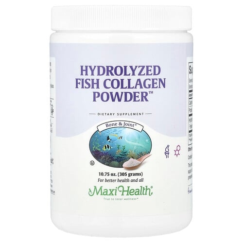 Maxi Health Hydrolyzed Fish Collagen Powder 10 75 Oz 305 G product image