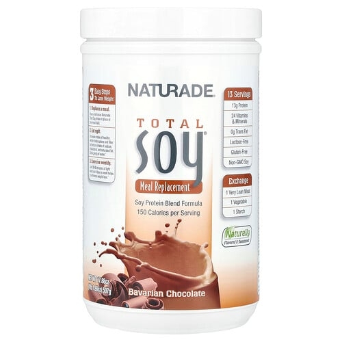 Naturade Total Soy Meal Replacement Bavarian Chocolate 1 Lb 1 88 Oz 507 G product image