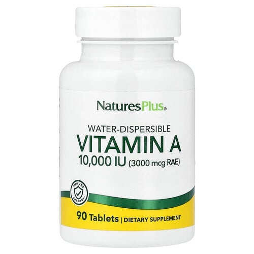 Naturesplus Water Dispersible Vitamin A 90 Tablets product image