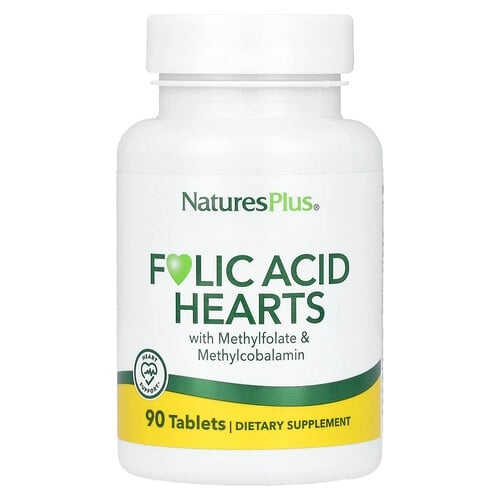Naturesplus Folic Acid Hearts 90 Tablets product image