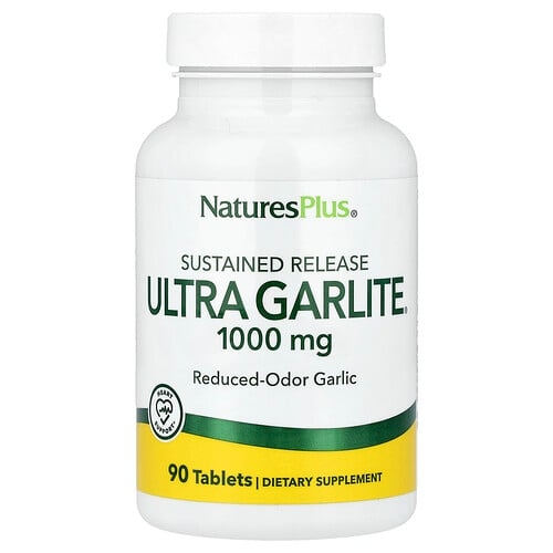 Naturesplus Sustained Release Ultra Garlite 1 000 Mg 90 Tablets product image