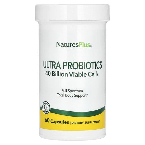 Naturesplus Ultra Probiotics 40 Billion 60 Capsules product image