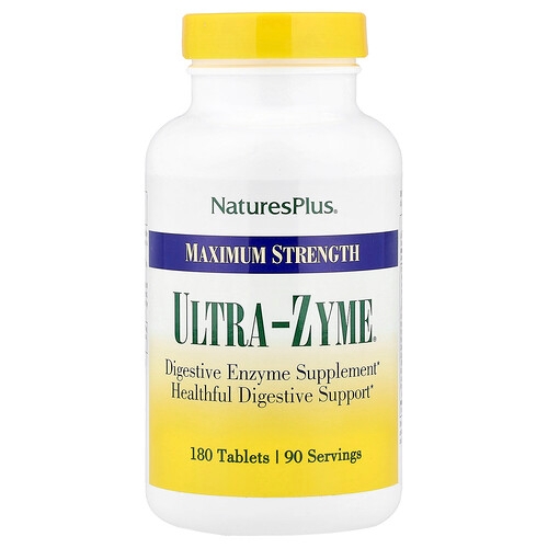 Naturesplus Ultra Zyme Maximum Strength 180 Tablets product image