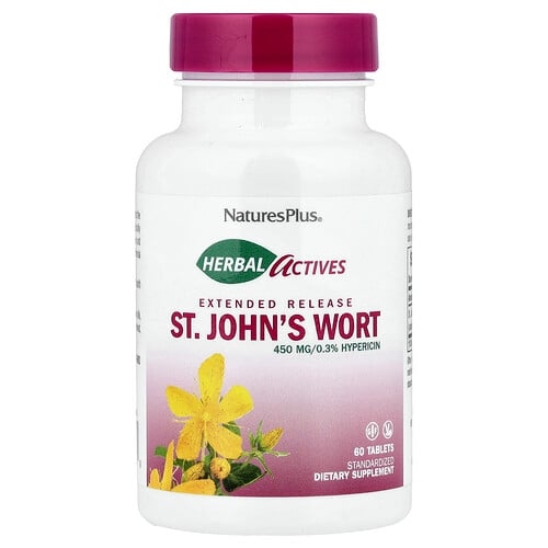 Naturesplus Herbal Actives St John S Wort 450 Mg 60 Tablets product image