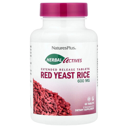 Naturesplus Herbal Actives Red Yeast Rice 600 Mg 60 Tablets product image