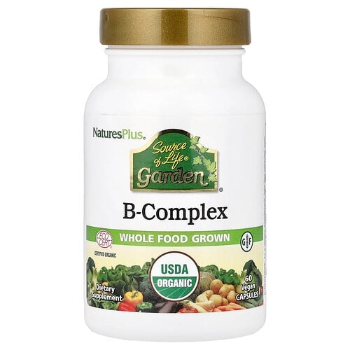 Naturesplus Source Of Life Garden B Complex 60 Vegan Capsules product image
