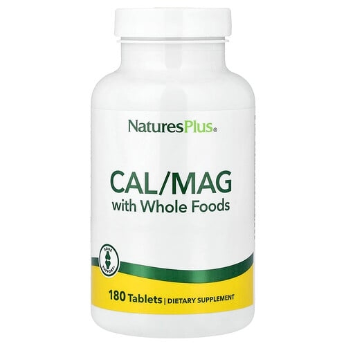 Naturesplus Cal Mag With Whole Foods 180 Tablets product image