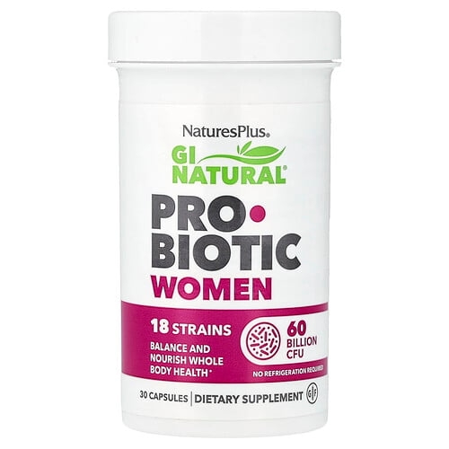 Naturesplus Gi Natural Probiotic Women 30 Capsules product image