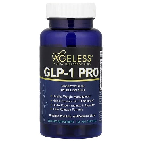 Ageless Foundation Laboratories Glp 1 Pro 60 Veg Capsules product image