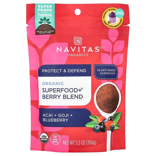 Navitas Organics Organic Superfood Berry Blend 5 3 Oz 150 G product image