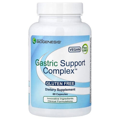 Nutra Biogenesis Gastric Support Complex 60 Capsules product image