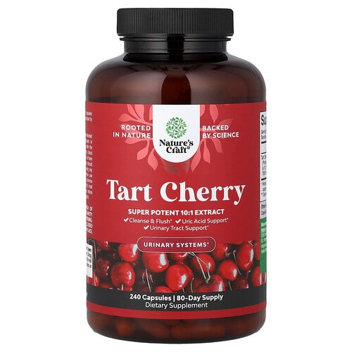 Nature S Craft Tart Cherry 240 Capsules 250 Mg Per Capsule product image