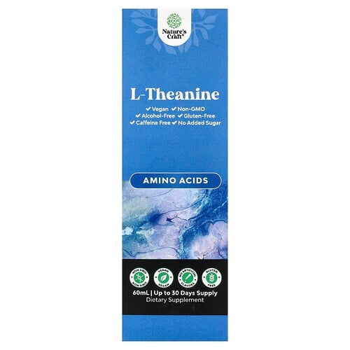Nature S Craft L Theanine Alcohol Free 60 Ml product image