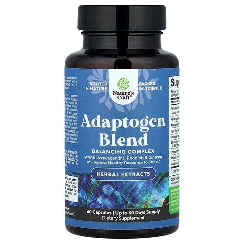 Nature S Craft Adaptogen Blend 60 Capsules product image