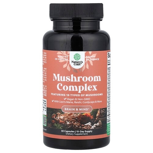 Nature S Craft Mushroom Complex 30 Capsules product image