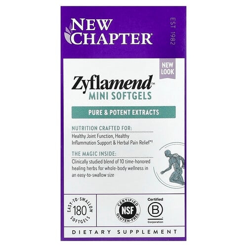 New Chapter Zyflamend 180 Mini Softgels product image