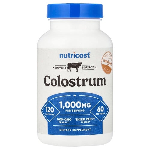 Nutricost Colostrum 120 Capsules 500 Mg Per Capsule product image