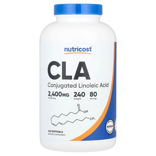 Nutricost Cla 240 Softgels 800 Mg Per Softgel product image