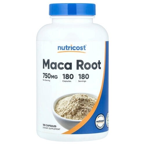 Nutricost Maca Root 750 Mg 180 Capsules product image