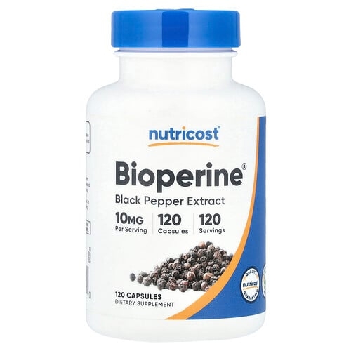 Nutricost Bioperine 10 Mg 120 Capsules product image
