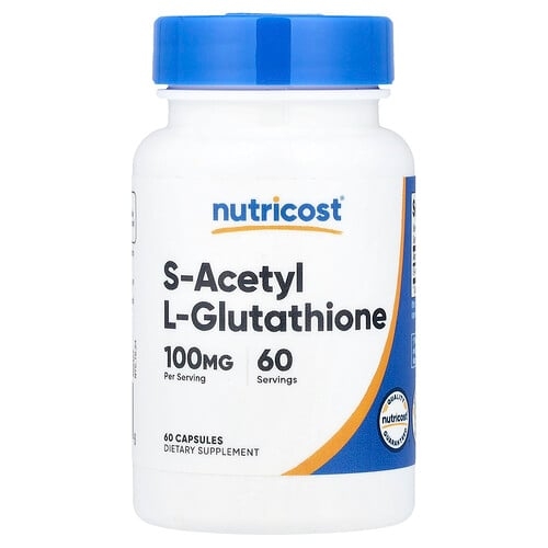 Nutricost S Acetyl L Glutathione 100 Mg 60 Capsules product image