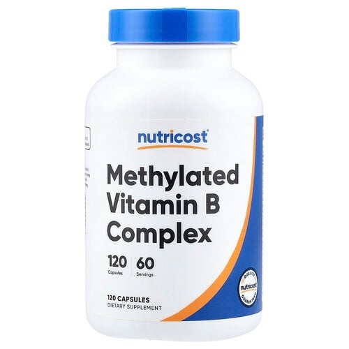 Nutricost Methylated Vitamin B Complex 120 Capsules product image