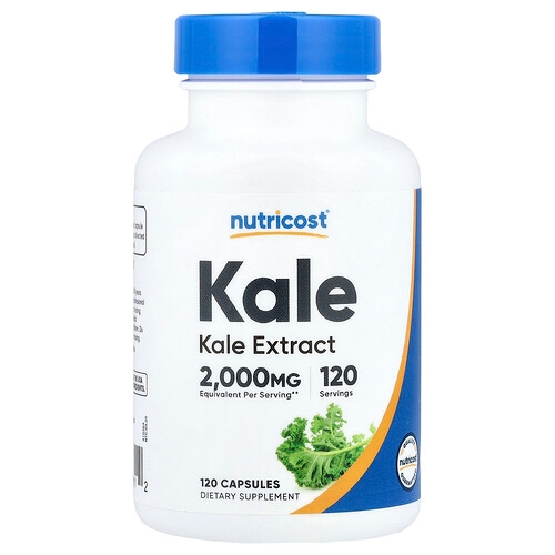 Nutricost Kale 2 000 Mg 120 Capsules product image