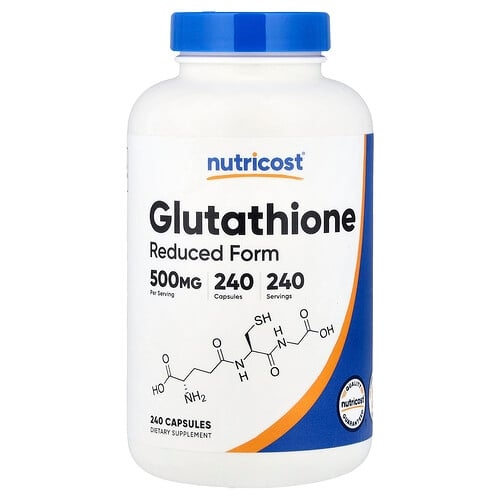 Nutricost Glutathione 500 Mg 240 Capsules product image