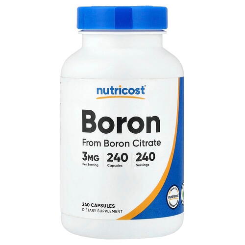Nutricost Boron 3 Mg 240 Capsules product image